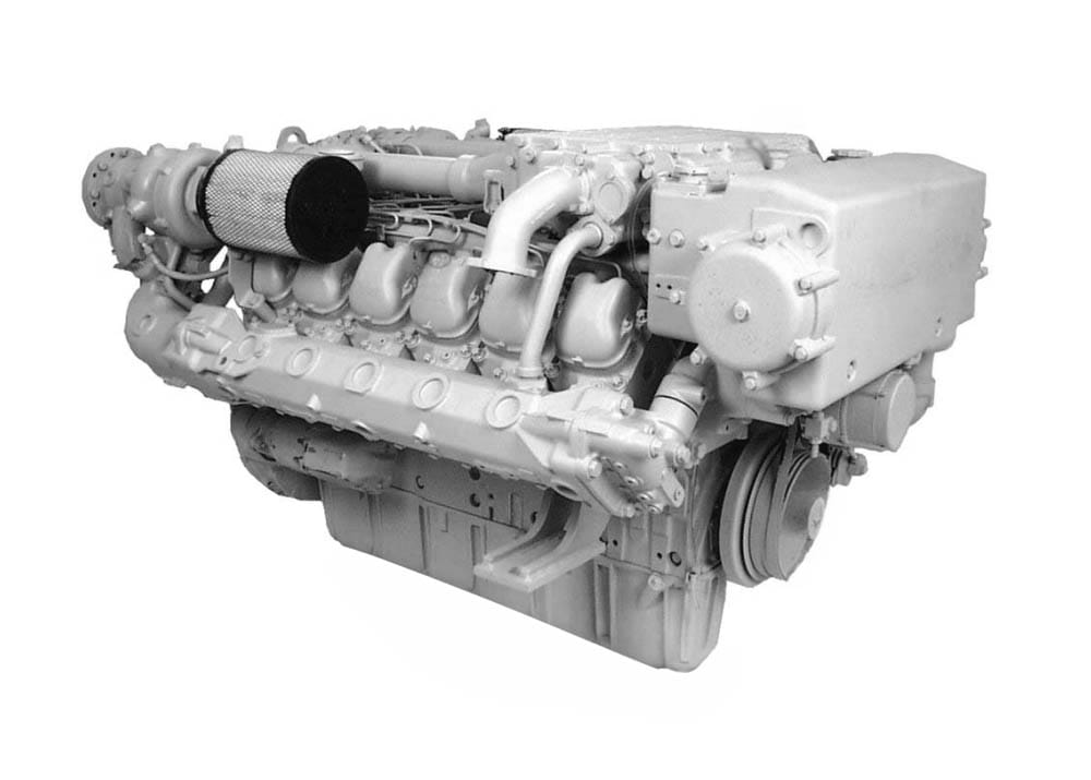 MAN D2842 LE 301 – V12-Dieselmotor für Höchstleistung