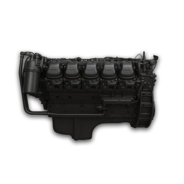 MAN D2840 LE 201 – Leistungsstarker V10-Dieselmotor